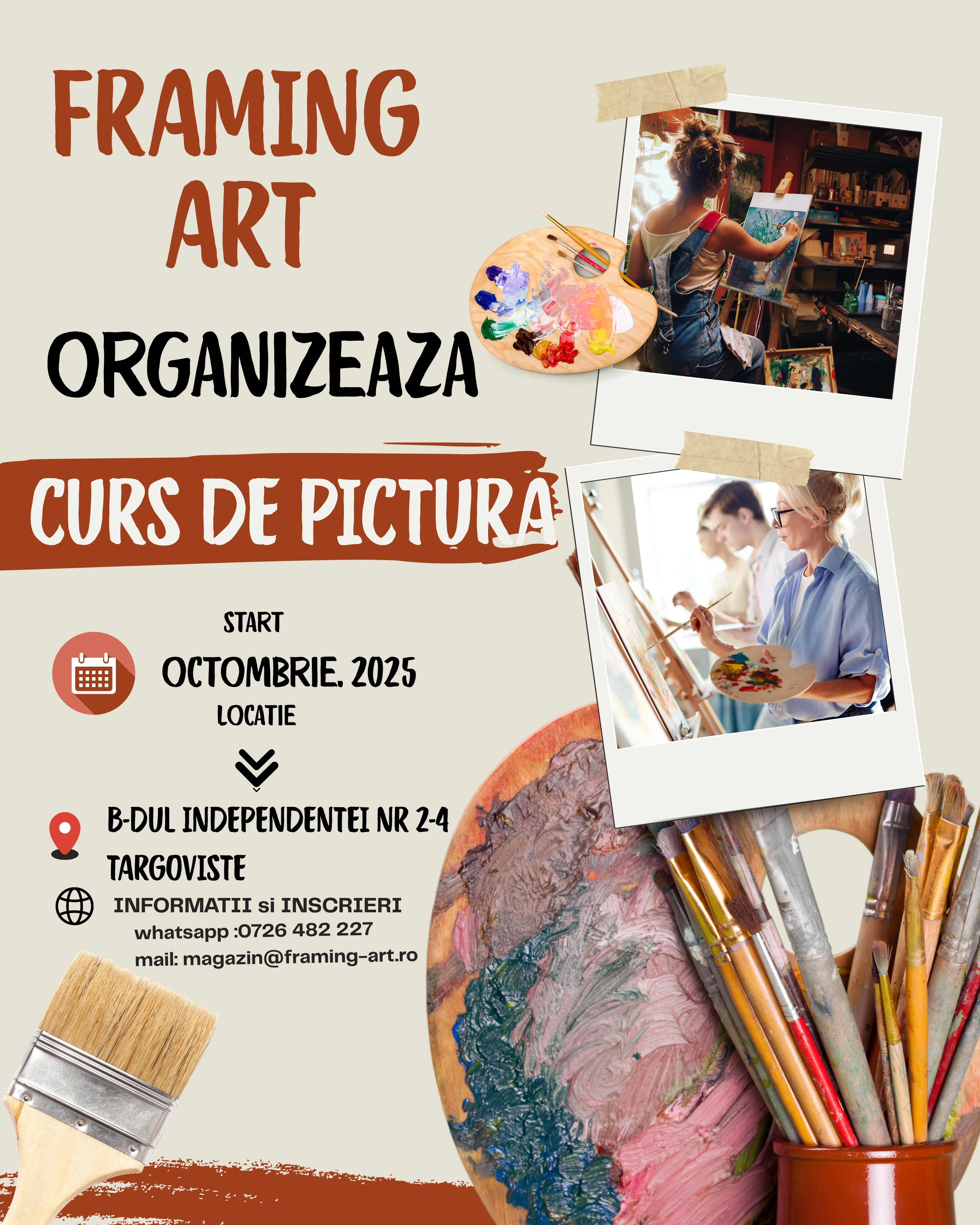 Cursuri de pictură